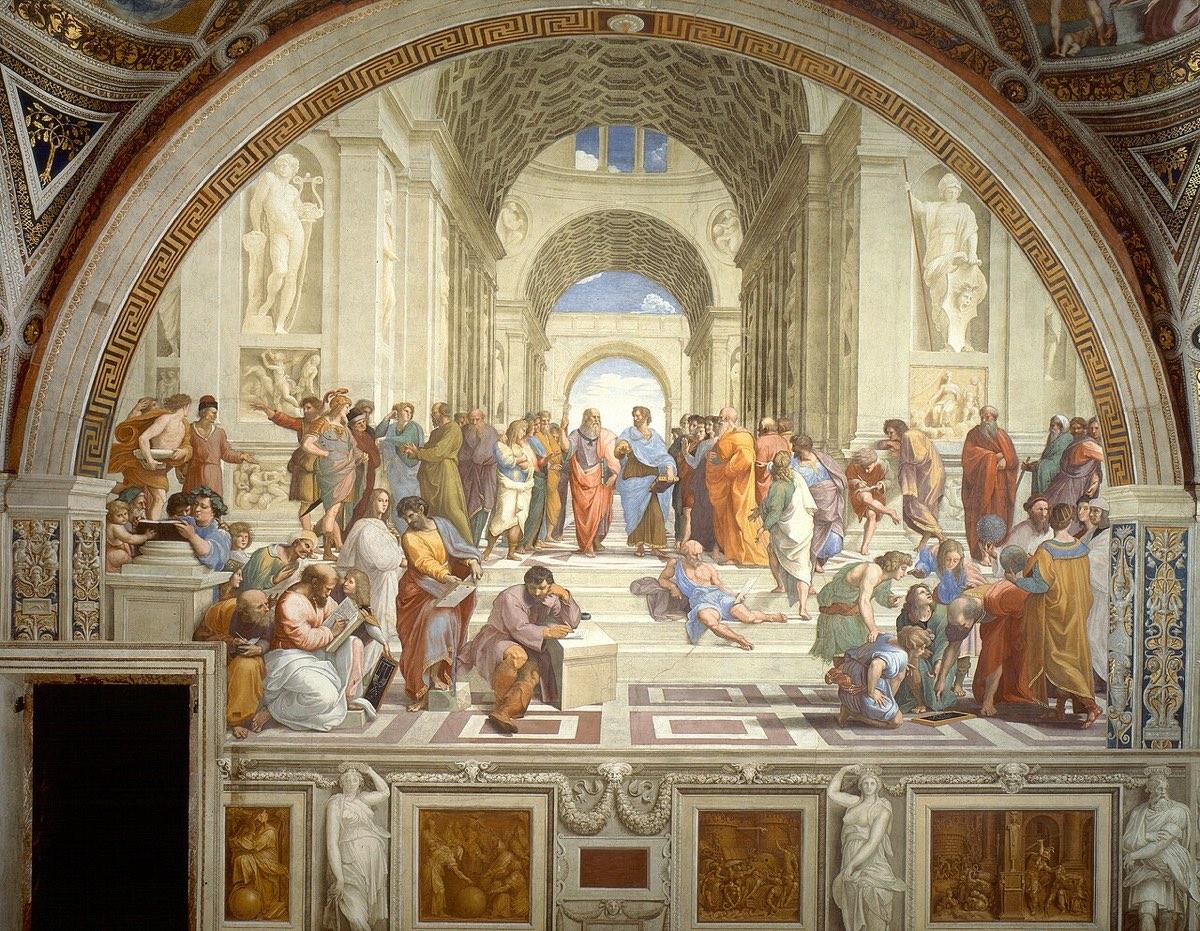 La Escuela de Atenas
